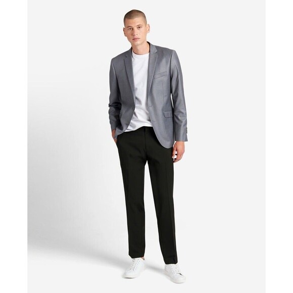 Kenneth Cole Reaction Men's Size 36/30 Modern Fit Stretch Trouser Black - Picture 2 of 9